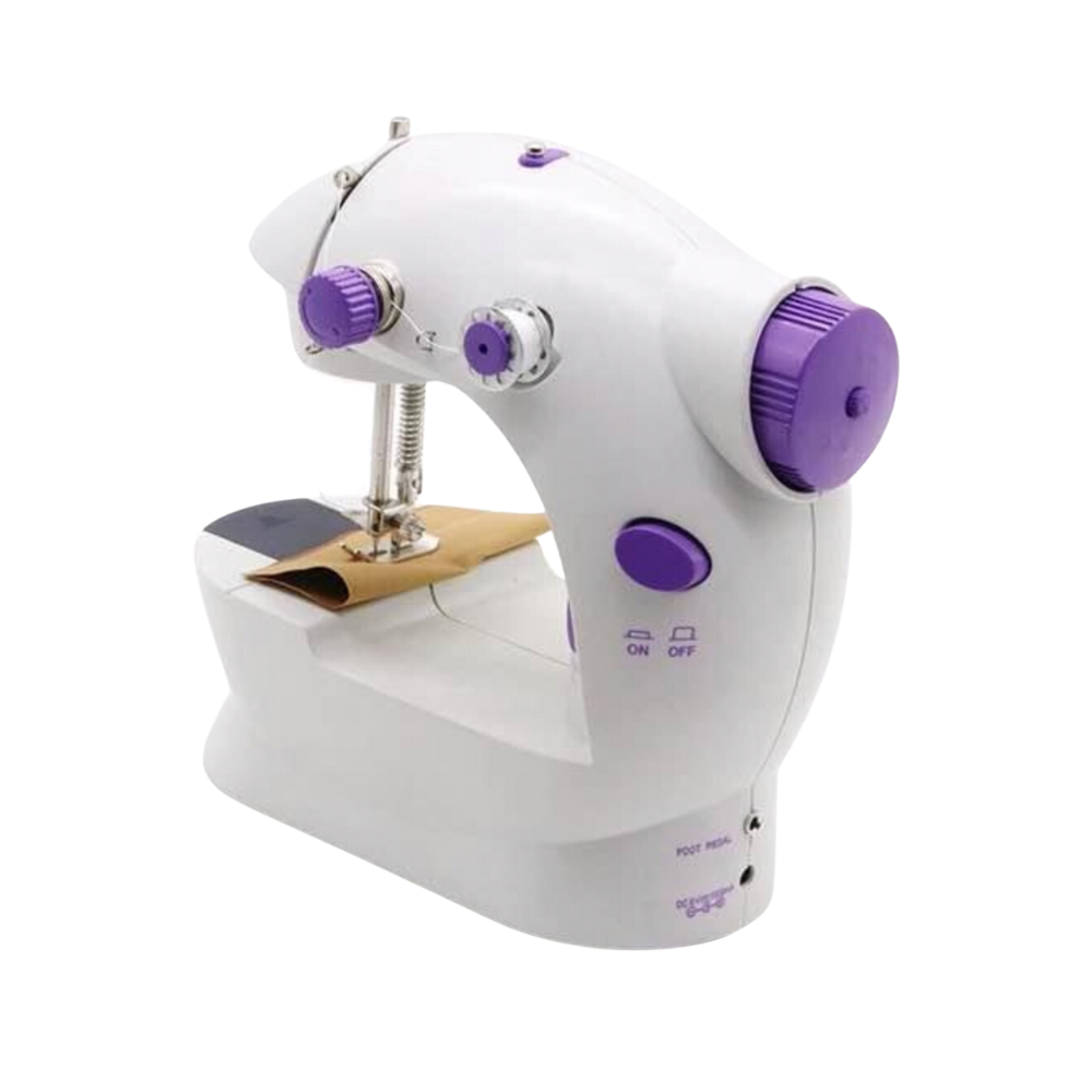 Mini máquina de coser eléctrica