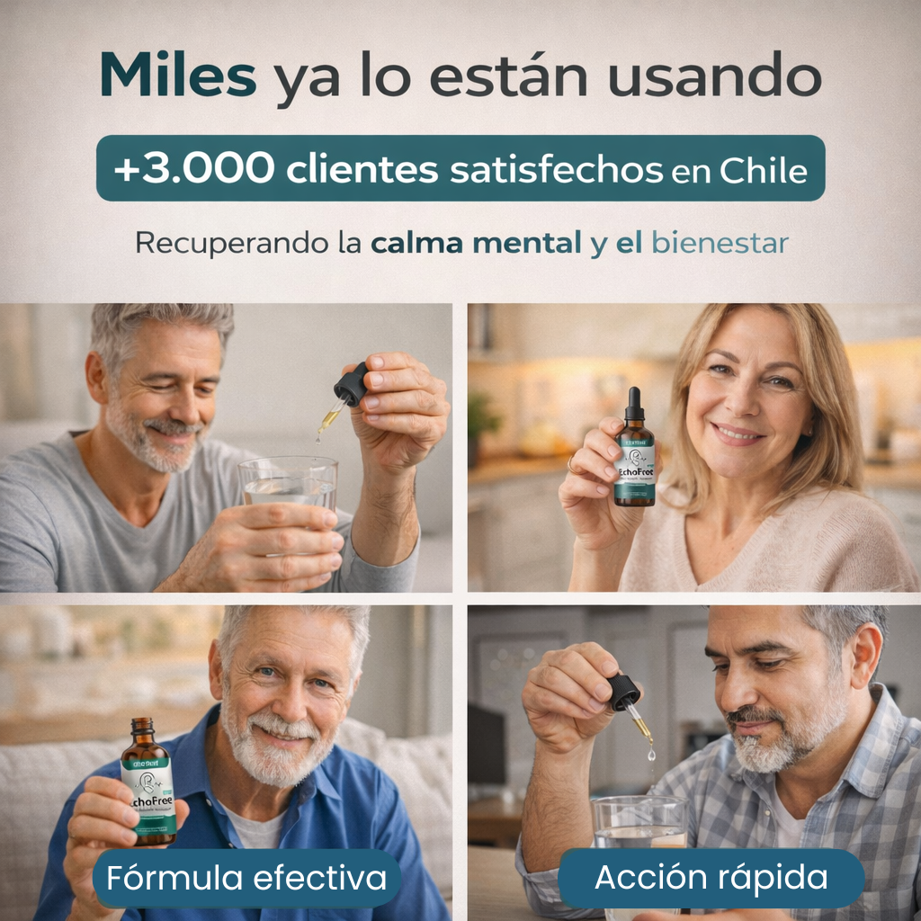 EchoFree - solución para tinnitus, pitidos y zumbido de oídos