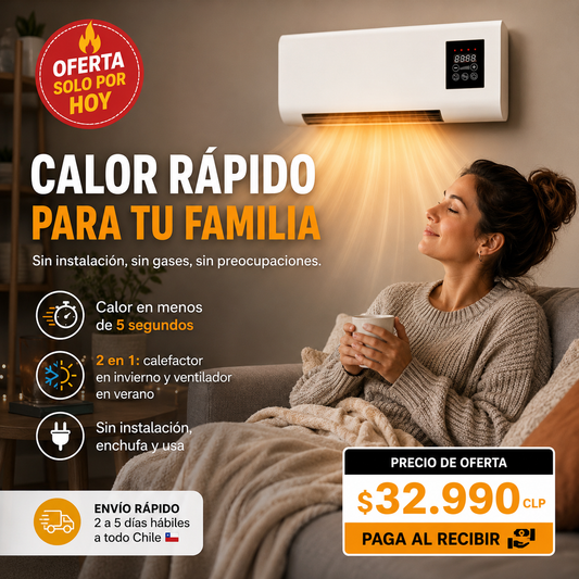 ClimaFlex™ | Calefacción y Ventilación Instantánea