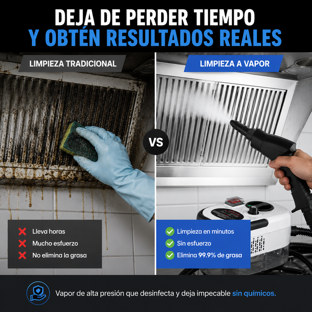 Limpiador a vapor VAPROX Pro™  | 2500w