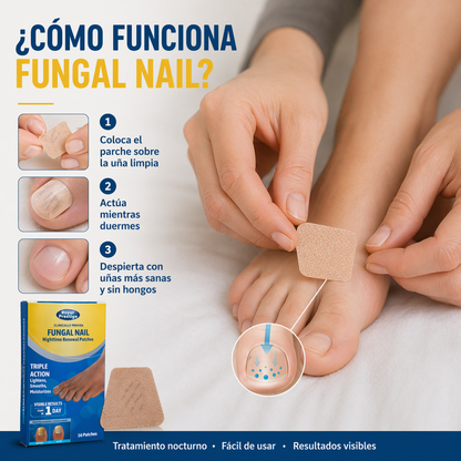 PARCHE DE HONGO FUNGAL NAIL™ 16 unidades - Elimina la infección de uñas por hongos
