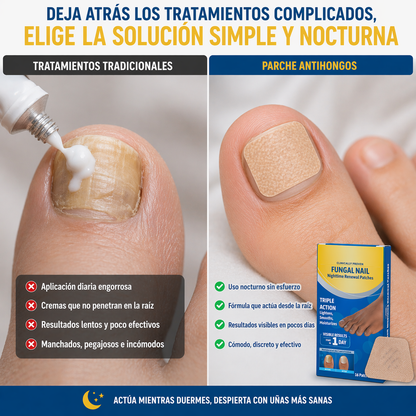 PARCHE DE HONGO FUNGAL NAIL™ 16 unidades - Elimina la infección de uñas por hongos