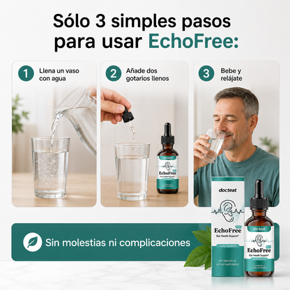 EchoFree™ - solución para tinnitus, pitidos y zumbido de oídos