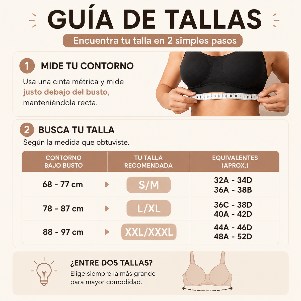 LumiBra® | Realza y define tu busto de forma natural