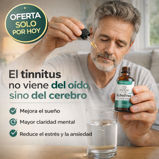 EchoFree - solución para tinnitus, pitidos y zumbido de oídos