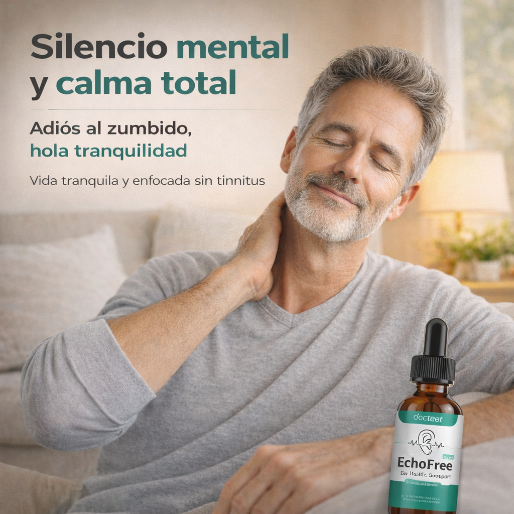 EchoFree - solución para tinnitus, pitidos y zumbido de oídos