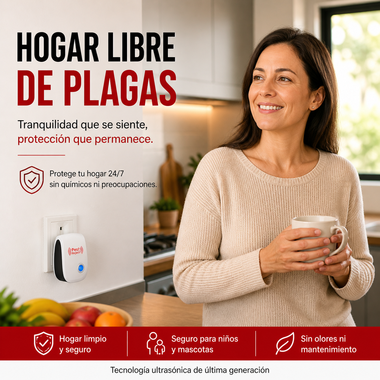 Repelente eléctrico para ratones Rat-Off™