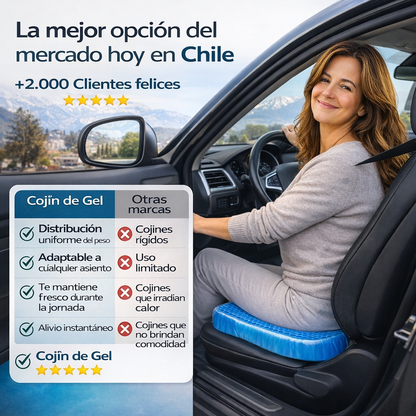 COJIN DE GEL FLEXIBLE